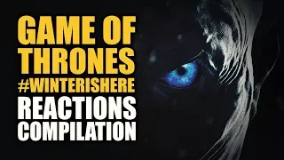 Game of Thrones #WinterIsHere Reactions Compilations