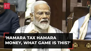 PM Modi lashes out at Congress: 'Hamara tax hamara money, what game is this?'