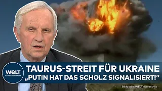 KRIEG IN UKRAINE: Signal von Putin? Warum zögert Olaf Scholz bei Taurus? Ex-General spricht Klartext