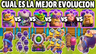 CUAL EVOLUCION ES LA MEJOR? | NUEVO CABALLERO EVOLUCIONADO | Clash Royale