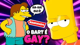 O Bart é gay? Ele namorou o Nelson em os Simpsons e você não reparou!