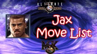 UMK3 / MK3 - Jax Move List