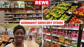 All You See In A Typical Grocery Store In GERMANY 🇩🇪  | REWE Shop With Me