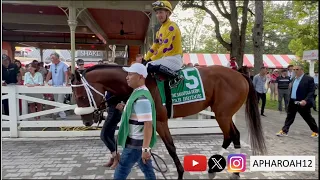 Far Bridge continues Turf Triple Crown Trail in 2023 Saratoga Derby