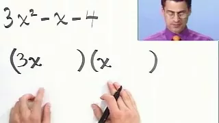 Factoring Trinomials Completely, Part 1 of 2, from Thinkwell College Algebra