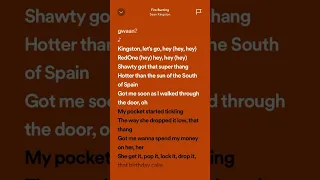 Sean Kingston - Fire Burning #hits #tiktok #trending #spotifylyrics #viralhits #shorts