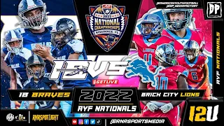 2022 Brick City Lions VS IB Braves 12u | AYF D1 National Championship