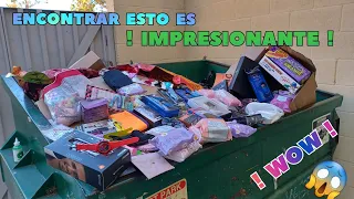 Solo los MILLONARIOS de este PAIS son capaz de TIRAR Esto a la BASURA #dumptruck  #dumpsterdiving