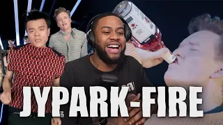 J.Y.Park 'Fire' was FIRE! (feat. Conan O'Brein & Steven Yeun & Jimin Park)