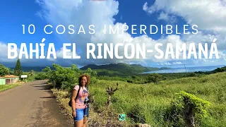 #Samaná #republicadominicana TOP 10 QUÉ HACER en BAHÍA EL RINCÓN