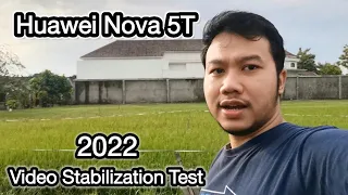 Huawei Nova 5T Kamera Video Sample Stabilization Test 2022