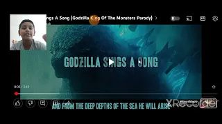 Reacting to rodan and godzilla sing a song