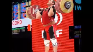 Алексей Ловчев ( Россия) ,  толчок - 264 кг,  рекорд Мира !!!