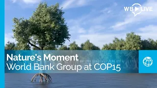 World Bank Group at COP15 on Biodiversity: Nature's Moment | Live from Montréal, Canada