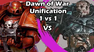 Dawn of War Unification: 1 vs 1 Emperor's Children (Vrax) vs Blood Angels (Keuken)