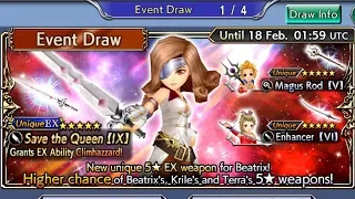 Dissidia Final Fantasy: Opera Omnia - Beatrix, Krile & Terra Banner Pulls