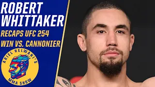 Robert Whittaker won’t campaign for title shot because it’ll happen inevitably | ESPN MMA