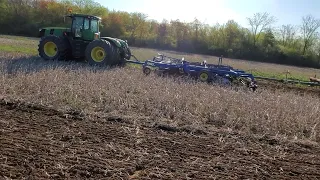 Disking Soybeans Under and Finishing Planting - #149