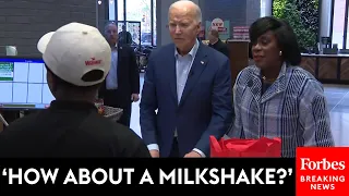 BREAKING NEWS: Biden Visits Wawa In Philadelphia, Pennsylvania