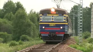 Старые поезда которые ходили по Эстонии