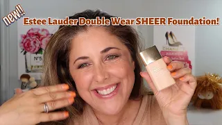 Estee Lauder NEW Double Wear SHEER Long Wear Foundation!