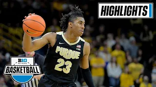 Purdue at Iowa | Big Ten Men's Basketball | Highlights | Jan. 27, 2022