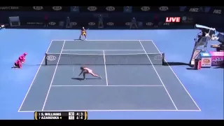 [HL] Serena Williams vs. Victoria Azarenka 2010 Australian Open [QF]