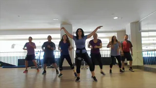 Modified Dance Fitness Choreo for "Vivir Mi Vida"