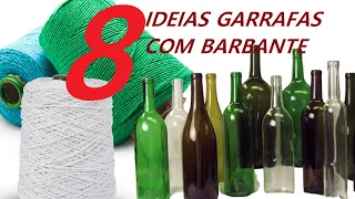 8 IDEAS FOR BOTTLES DECORATED WITH STRING @lucibuzo