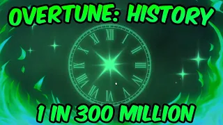 ROLLING OVERTURE: HISTORY AURA! (1 in 300,000,000) | Sol's RNG!