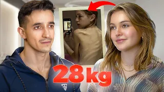 She weighted 28kg : her fight against sickness !