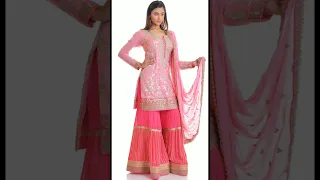 sharara dress for girls | sharara dress for wedding | sharara suit shorts #shorts #youtubeshorts