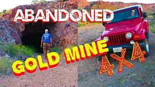 Going Into an Abandoned Gold Mine!? OATMAN AZ