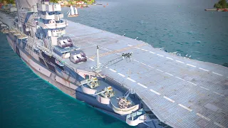 Lexington Carrier Big Damage | World of Warships Legends PlayStation Xbox