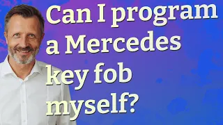 Can I program a Mercedes key fob myself?