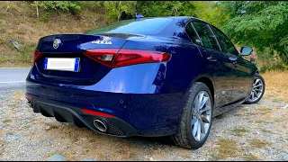 Alfa Romeo GIULIA 2.0 200hp Ragazzon Exhaust Sound Cold start