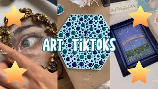Art Tiktoks I saved on my phone 📱