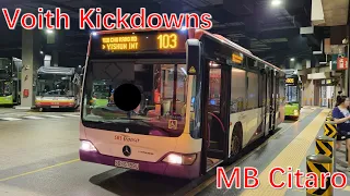 [SBST]Powerful Voith Kickdowns - SBS6789U On 103 - MB O530 Citaro