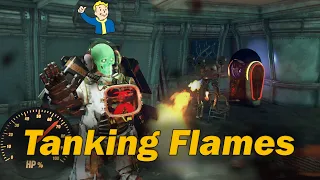 Tanking Flamethrower Robots... [Fallout 76]