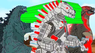 Godzilla Earth vs Mechagodzilla 2021 | Godzilla Movies Animation - Coffin Dance Meme Cover