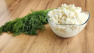 I take cottage cheese, dill and potatoes. Few people know this secret. Why didn’t I know this method