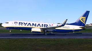 Barcelona - Brussels Ryanair  | PMDG B738 | Flight Simulator 2020 | Real Ops.