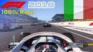 F1 2018 - 100% Race @ Autodromo di Monza, Italy in Leclerc's Sauber