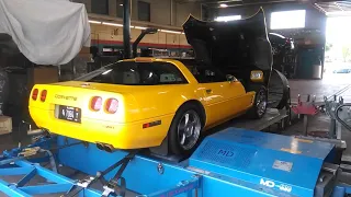 1993 ZR-1 mustang dyno run