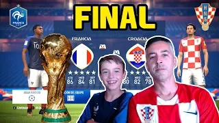 FRANCIA VS CROACIA - FINAL WORLD CUP 2018