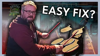 My GUITAR HERO Drums broke | Let's FIX it!