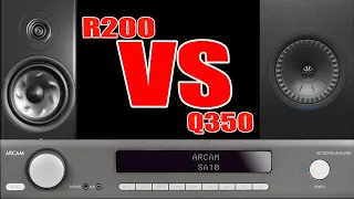 [Sound Battle] Polk Audio Reserve R200 vs KEF Q350 Bookshelf Speakers w/Arcam SA10 Integrated Amp