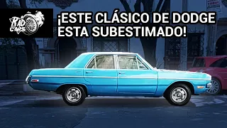 ¡Este Clásico de Dodge esta subestimado con el mítico motor Salant six Dodge Dart 1970!