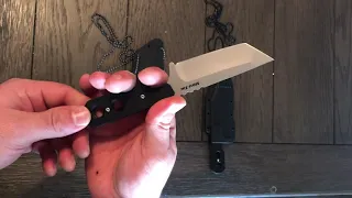 Cold Steel Mini-Tac Neck Knives, Tanto and Bowie