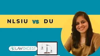 NLSIU vs DU | 3 year LLB